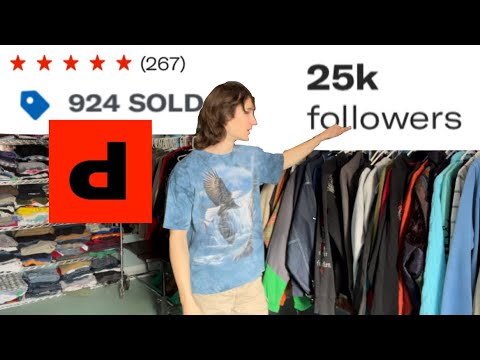 New Clothing Rack to my 700+ Item Depop Store