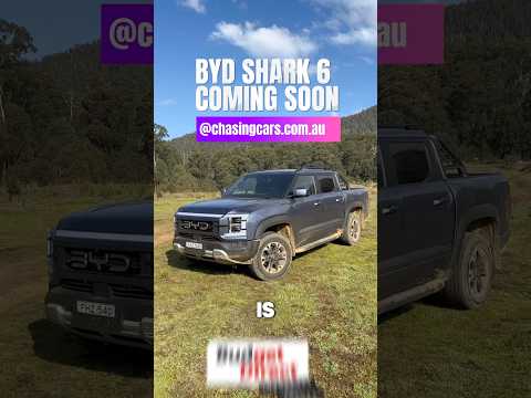 We got to drive the new BYD Shark 6 Ute in Australia! Check out our quick drive here on YouTube #byd