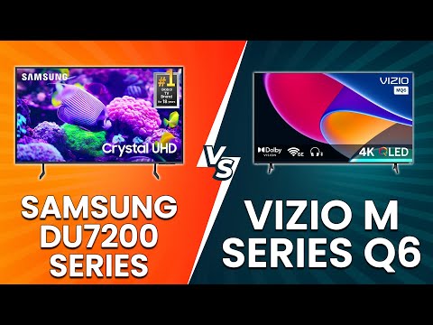 Samsung DU7200 Series vs VIZIO M Series Q6 - Which Smart TV Is Better? (In-Depth Comparison!)