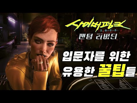 팬텀 리버티 입문자를 위한 필수 꿀팁들 - 사이버펑크 2077 : 팬텀 리버티