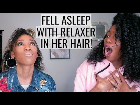 SHE FELL ASLEEP WITH RELAXER IN HER HAIR  | INTERVIEW WITH SO SO DEF'S DONDRIA