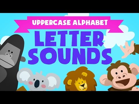 Phonics A to Z for kids | Uppercase Letters | LOTTY LEARNS