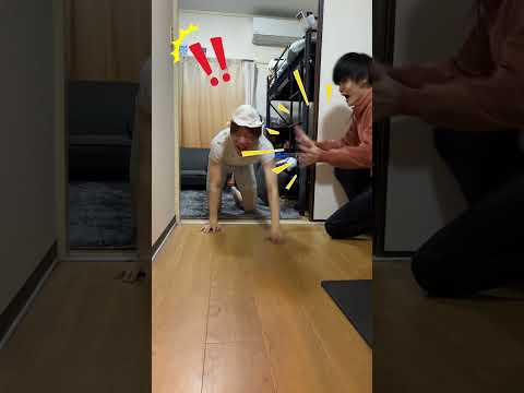 【Babutaro】startle with a loud voice #funny #tiktok #shorts