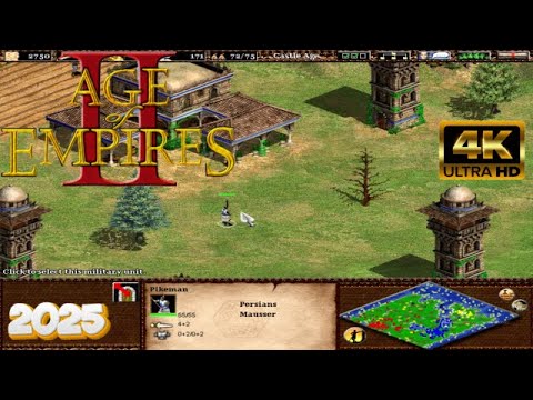 Age of Empires II (2025) - Gameplay (PC/Win 10) [4K UHD 60FPS]