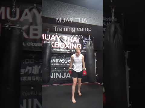 Muay Thai Training Camp Tokyo　airbnb 5,000 yen per person per night　Kickboxing Shinjuku Sports Gym