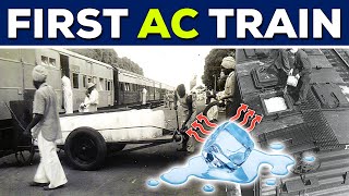 The Story of India's First AC Train That Used Ice to Cool