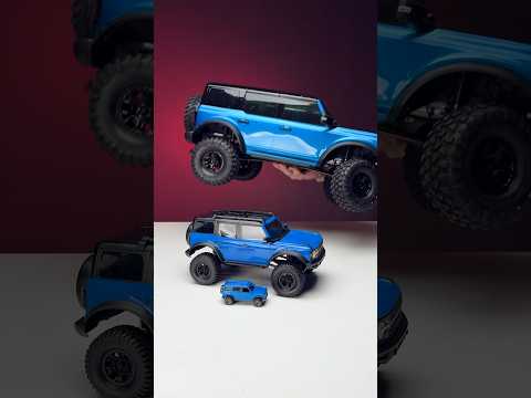 Winter holidays will be busy. Bronco TRX4M, Brushless Power System & additional parts from Traxxas