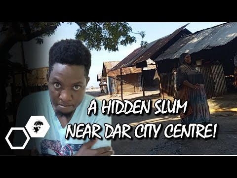 #A HIDDEN SLUM : Mita Chache Kutoka Dar City Centre, WANAISHI KWENYE MABATI na MITUMBWI