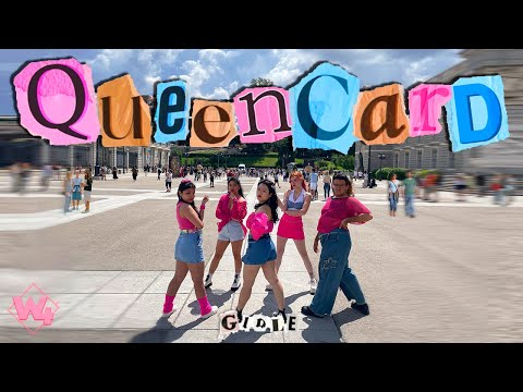 [KPOP IN PUBLIC ONE TAKE] (G)-IDLE ((여자)아이들) - QUEENCARD | DANCE COVER BY W4LK