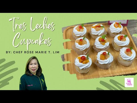 Tres Leches Cupcakes