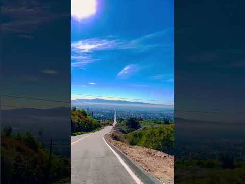 My vlog: Discovering a beautiful mountain road in Rancho Cucamonga😄👍#shorts