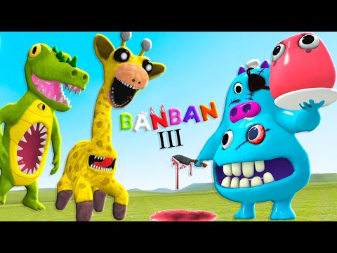 Garten of Banban... 3? *NEW FANMADE MONSTERS*