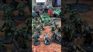 Salamanders army showcase #shorts #warhammer40k #battlereport #new40k