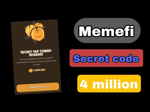 Memefi Claim combo। MemeFi 2 July Combo। MemeFi Coin Fre। MemeFi new Update।