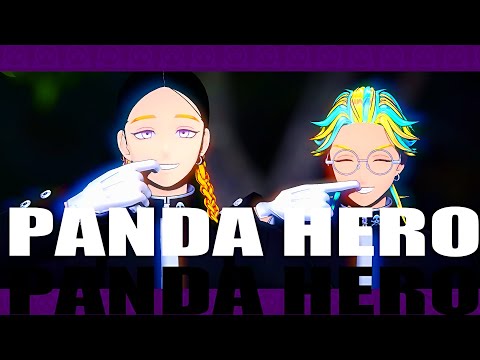 【MMD東リベ】パンダヒーロー 【灰谷蘭・竜胆】