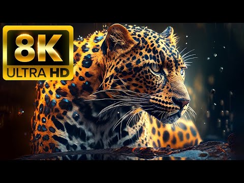 Video de Macro Animals 8k Ultra HD - con sonidos de la naturaleza (colorencio dinámico)