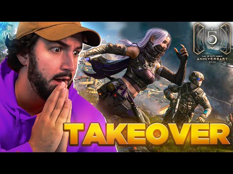 5th Anniversary Takeover Stream (Legendary Guns Giveaway in COD Mobile)