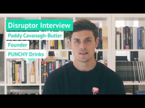 Disruptor Interview: Paddy Cavanagh-Butler, Founder, PUNCHY Drinks