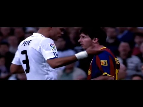 Real Madrid Horror Tackles vs Lionel Messi, Revenge, Defensive Skills ||HD||