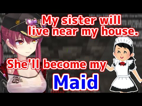 Marine's sister will move into Marine's neighborhood [ Hololive / Houshou Marine ]