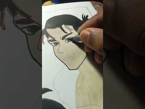 Eren Yeager Drawing #short #anime #erenyeager #views