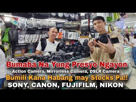 Bumaba na yung Presyo Ngayon December 2024, SONY, NIKON, CANON, FUJIFILM, GoPro, insta360 Action