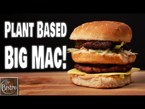 Plant Based "Big Mac" Recipe - EASY DELICIOUS Burger!