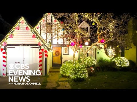 What it's like to live on California's "Christmas Tree Lane"