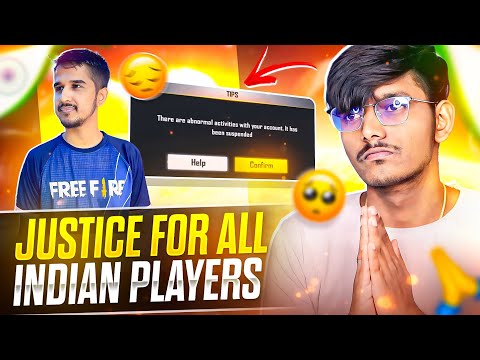 Don't Watch This Video If You Don't Have Brain💔 Justice For All Indian FF Players😟