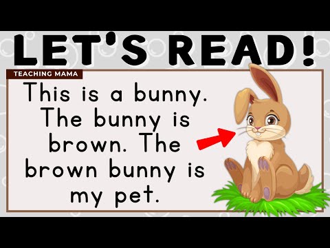 LET'S READ! | ENGLISH READING PRACTICE! | SIMPLE SENTENCES FOR KIDS | LEARN TO READ | TEACHING MAMA