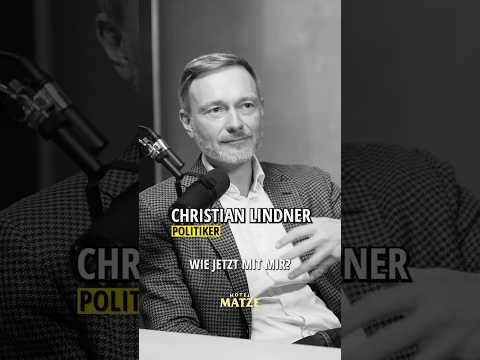 Christian Lindner über seinen Tatendurst am 01.11.2024 #hotelmatze #ampel #fdp