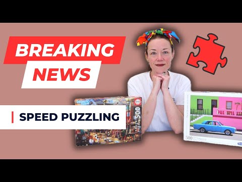 Breaking News!!! What's been Going on with me and Speed Puzzling?! #puzzle #jigsawpuzzle