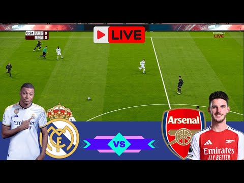 🔴LIVE - REAL MADRID VS ARSENAL | football live match #football #ytshorts #shorts #shortsfeed