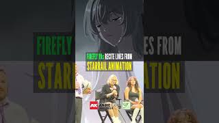 Firefly VAs Recite Lines From Starrail Animation #honkaistarrail #firefly #animeexpo2024