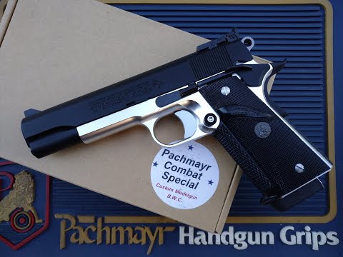 ToyGun【モデルガン発火】《B.W.C. パックマイヤー コンバット スペシャル 1911カスタム》Wキャップカートで発火