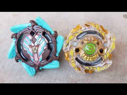 Beyblade Burst Battle: Sphinx S4 Vs. Gold-X Betromoth B4