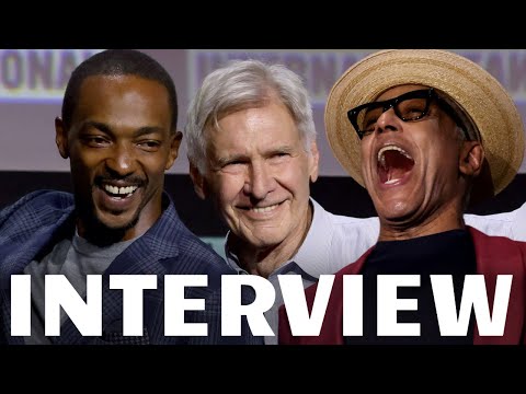 CAPTAIN AMERICA: BRAVE NEW WORLD (2025) - Behind The Scenes Talk With Anthony Mackie & Harrison Ford