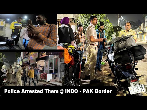 😨TN-75 @ Indo-pak @ 1AM | Dont Ride Through Pakistan Without Watching This | EP:20 | All India Ride