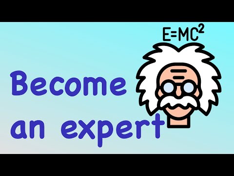 How YOU can become an EXPERT at what you do