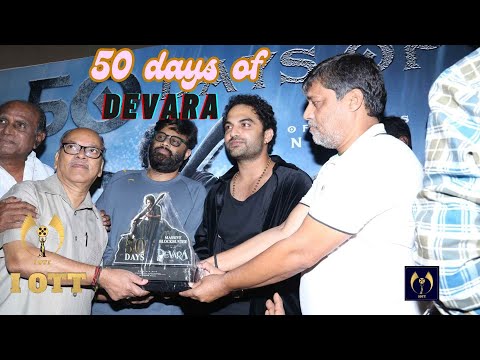 Devara 50 Days Celebration at Sudharshan Theatre, Hyderabad!