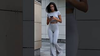 Russian beautiful girl street style #shorts #short #trending #trendingshorts #streetstyle #viral