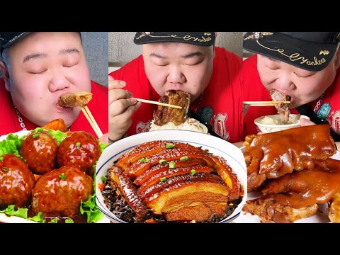 [Big Stomach King Challenge] Challenge Spend 200 yuan to Eat Xuzhou Handbread! A whole piece of fat