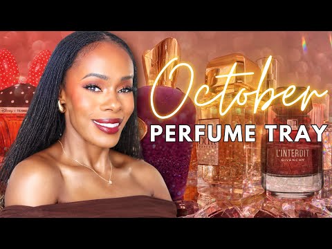 October Perfume Tray | Perfumes I will Be Wearing The Most!