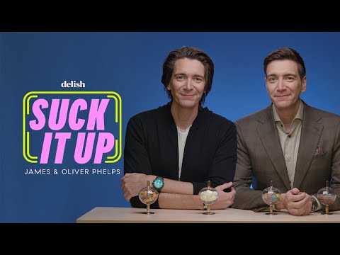 James & Oliver Phelps Hilariously Pranked Rupert Grint During ‘Harry Potter’ | Suck It Up | Delish