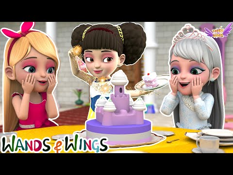 ☕Princess Tea Party | 💜If you are happy and you know it + Where is my Color Song - Wands And Wings