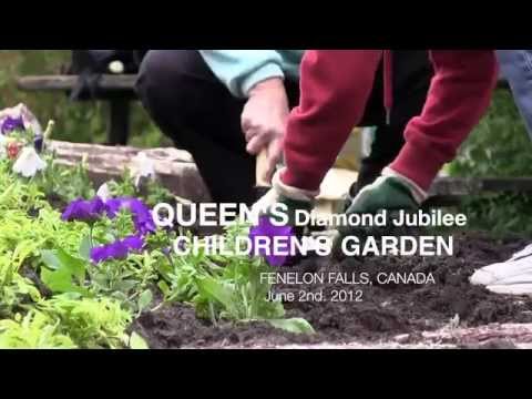 Queen's 60th. Chidren's Garden - Fenelon Falls