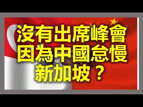 新加坡網友說是因為中國小氣怠慢新加坡？所以李顯龍才沒有出席北京一帶一路峰會 （One Belt One Road）？？