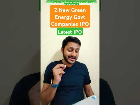 Latest Green Energy upcoming IPO's #ipo #ipolisting #greenenergy #solarstocks #renewableenergy #new