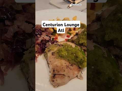 Atlanta Airport Lounge | Centurion Lounge Atlanta #airport #travel #amex