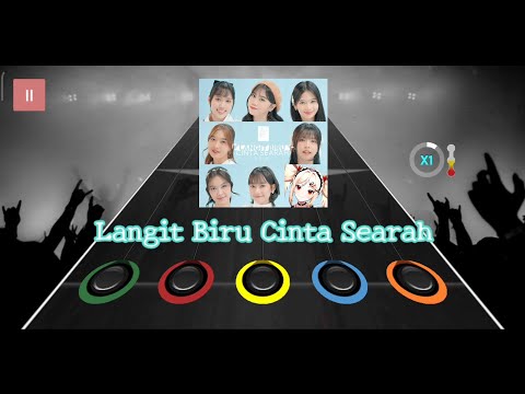 JKT48 - Langit Biru Cinta Searah (Aozora Kataomoi) | Guitar Band Indonesia